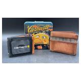 Carhartt Leather Bifold Wallet with Carhartt