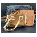 Lot of 3 Assorted Handbags Including Bath & Body