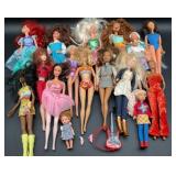 Lot of Assorted Barbie, Fashion Dolls & Disney