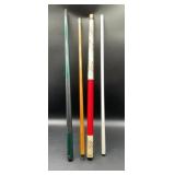 Pool Cue Bundle  Budweiser Cue, Mizerak Cue,