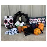 Halloween & Day of the Dead Decor Assortment with