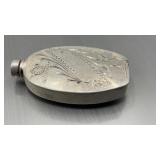 Sterling Silver Antique stopper perfume bottle.
