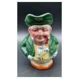 Toby Character Jug Creamer Pitcher 7 in tall