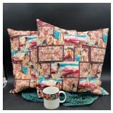 Southwestern Decorative Pillows, Furio Mug &