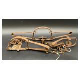 Antique Iron Long Spring Animal Foothold Traps