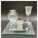 Lot of Assorted Glassware Including Cut Glass