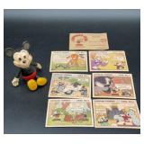 Vintage Walt Disney Mickey Mouse, 4.25 inches,