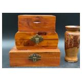 Handcrafted Cedar Keepsake Boxes Arkansas, Mother