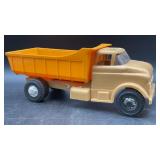 Vintage Plastic Toy Dump Truck w/ Tilting Dump