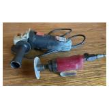 Drill Master 4-1/2ï¿½ Angle Grinder & Pneumatic Die