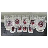 Vintage Numbered Glass Mug & Shot Glass Set ï¿½ 1-6