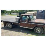 1979 Ford F-250 Regular Cab Flatbed Truck,