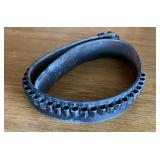 Black Leather Cartridge Belt w/ Ammo Loops,