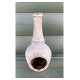 Rustic Pottery Chiminea-Style Candle Holder, 15