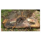 5 ft Rotary Cutter Brush Hog Mower Deck 3-Point