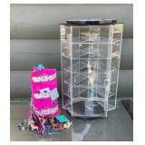 Acrylic Rotating Eyeglass Display Tower with