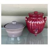 Celebrating Home Stoneware Beverage Dispenser and