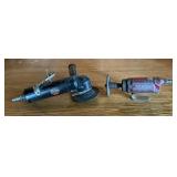 Lot of 2 Pneumatic Air Cut-Off & Grinding Tools