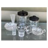 Assorted Glassware & Kitchen Storage Group