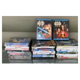 Lot of 30 Assorted DVDs Including Star Wars,