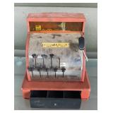 Vintage Tom Thumb Toy Cash Register Metal
