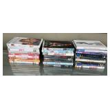 Lot of 26 Assorted DVD Movies, Music,