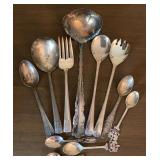 Vintage Silverplated mixed lot of silverware,