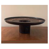Vintage Japanese Cast Iron Candle Holder /