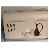 Vintage Ransburg Pink Metal Wax Paper & Paper