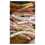 Large Collection Vintage Satin Padded Clothes