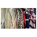 Vintage Echo (10)  & 1 Sally Gee Designer Scarves