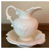 Signed Vintage Norton Pottery Matte White Ceramic