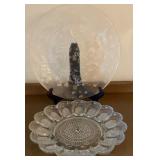 Vintage Deviled Egg Relish Tray 12 in. &