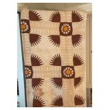 Antique 1886 Rocky Mountain Pattern Handmade