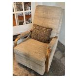 Vintage Mid-Century Reclining Lounge Chair with