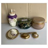 Vintage Vanity & Cosmetic Accessories Lot ï¿½
