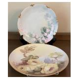 Vintage H&C Bavaria Hand-Painted Pink Floral Gold