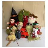 Vintage Mixed Plush & Stuffed Animal Toy Lot ï¿½