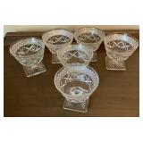 Vintage Imperial Cape Cod Clear Pressed Glass
