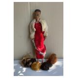 Vintage 1962 Mattel Midge Fashion Queen Doll with