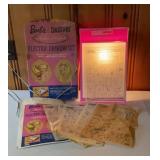 Vintage Barbie & Skipper Electric Drawing Set