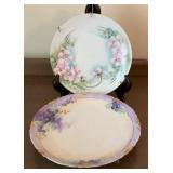 Vintage H&C Selb Bavaria Hand-Painted Pink Floral