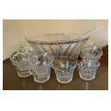 Vintage Anchor Hocking Colonial Clear Glass P