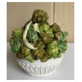 Vintage Majolica Fruit & Vegetable