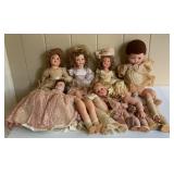 Vintage Effanbee Dolls Lot with Honey, Little