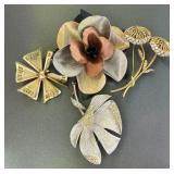 Vintage Mid Century Modern Floral & Abstract
