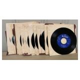Vintage 45 RPM Record Collection Featuring Chess,