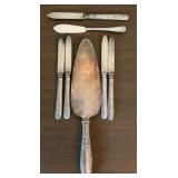Vintage silverware, 5 Reed & Barton