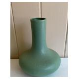 Moderamics Speckled Green Art Pottery Bottle Vase