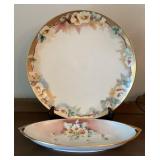 Antique T&V Limoges France Hand-Painted Floral